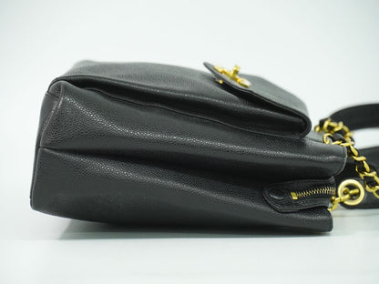 CHANEL ココマーク ショルダーバッグ ブラック