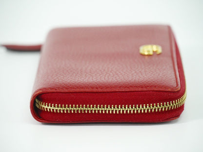 GUCCI GGマーモント 長財布 レッド 456117
