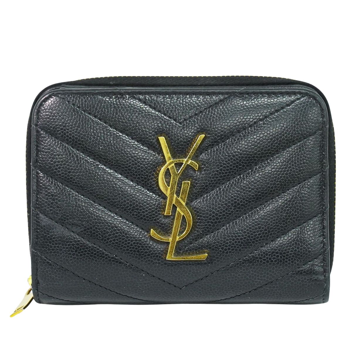SAINT LAURENT 折財布 ブラック 403723