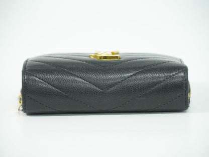 SAINT LAURENT 折財布 ブラック 403723