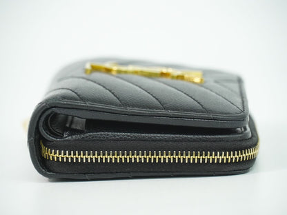 SAINT LAURENT 折財布 ブラック 403723