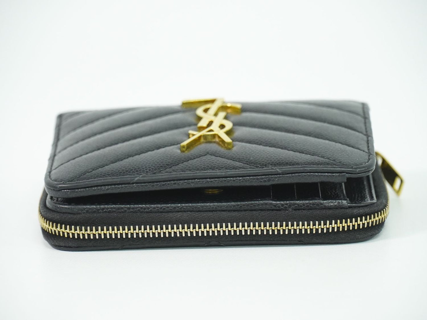 SAINT LAURENT 折財布 ブラック 403723
