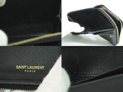 SAINT LAURENT 折財布 ブラック 403723