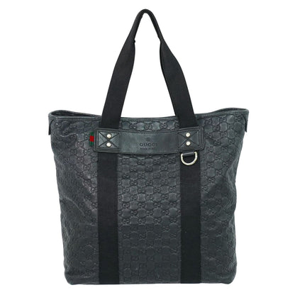 GUCCI パラナ グッチシマ レザー トートバッグ ブラック 268175