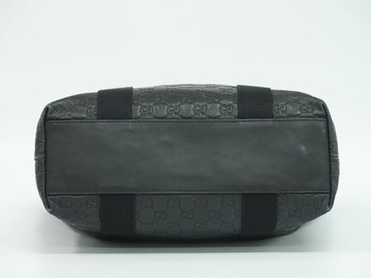 GUCCI パラナ グッチシマ レザー トートバッグ ブラック 268175