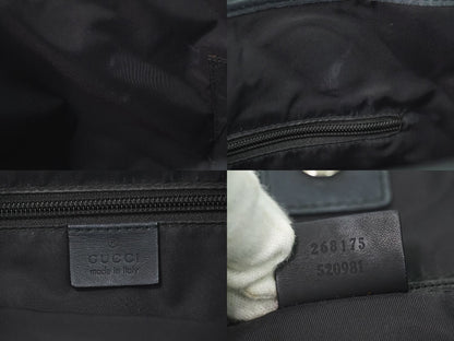 GUCCI パラナ グッチシマ レザー トートバッグ ブラック 268175