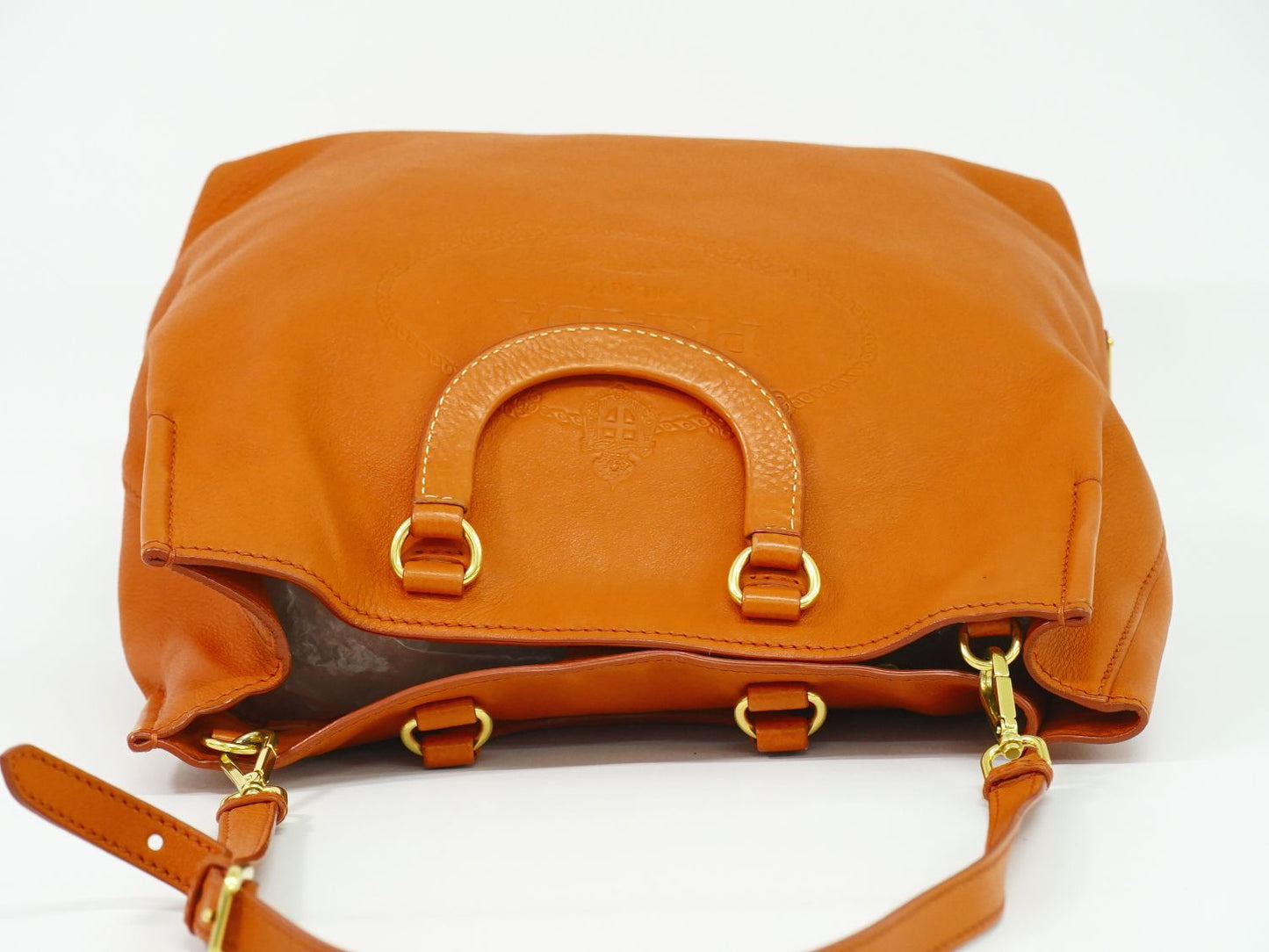 PRADA 2WAY ショルダーバッグ オレンジ