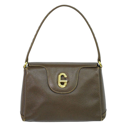 GUCCI オールドグッチ ハンドバッグ ブラウン