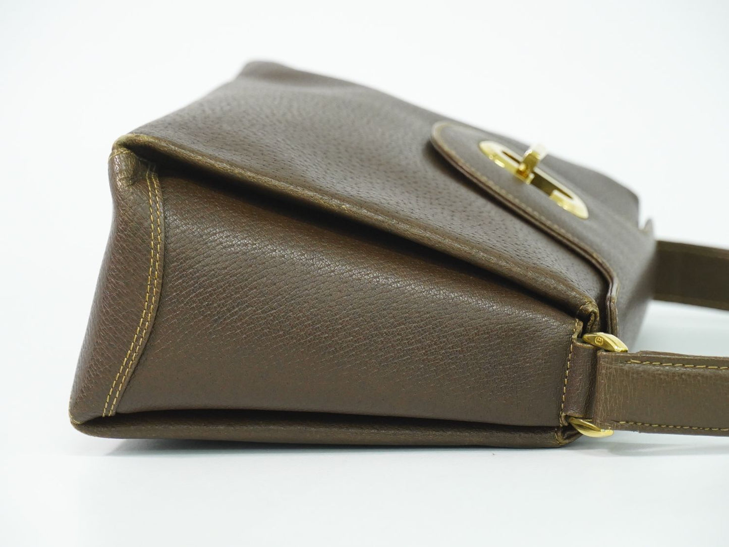 GUCCI オールドグッチ ハンドバッグ ブラウン