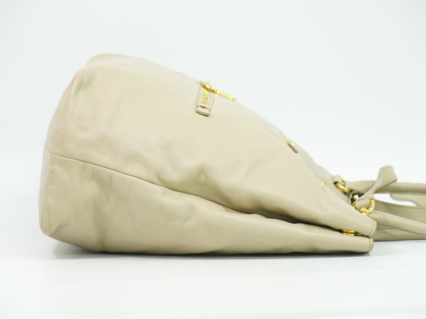 PRADA 2WAY ショルダーバッグ ベージュ BR4693