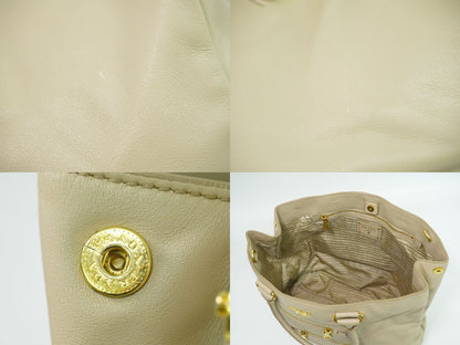 PRADA 2WAY ショルダーバッグ ベージュ BR4693