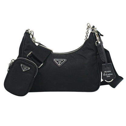 PRADA Re-Edition 2005 2WAY ショルダーバッグ ブラック