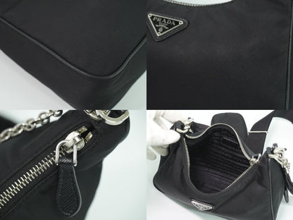 PRADA Re-Edition 2005 2WAY ショルダーバッグ ブラック