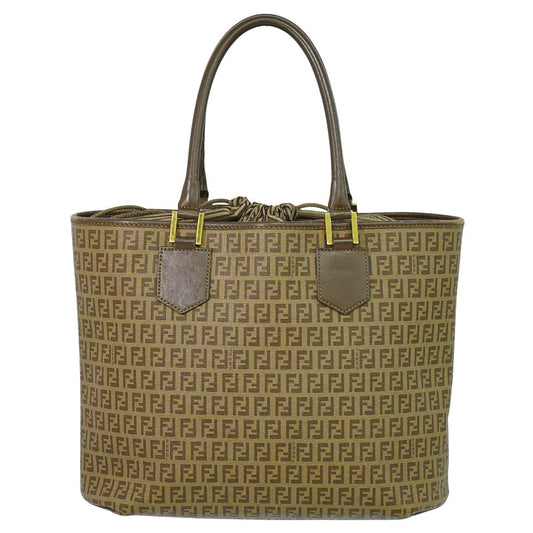 FENDI ズッキーノ トートバッグ ブラウン 8BH240