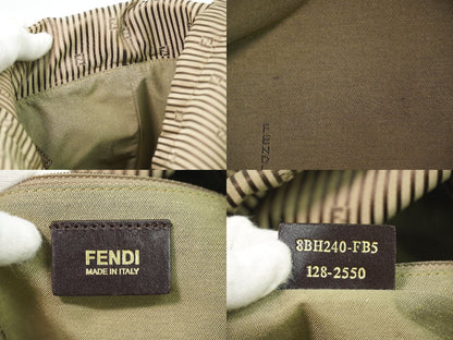 FENDI ズッキーノ トートバッグ ブラウン 8BH240