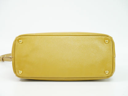 PRADA ガレリア ラージ 2WAY ショルダーバッグ キャメル 1BA274