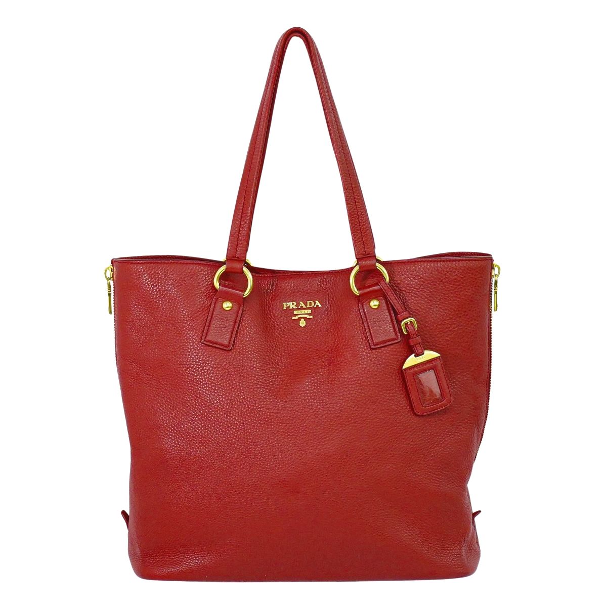 PRADA ショルダーバッグ レッド