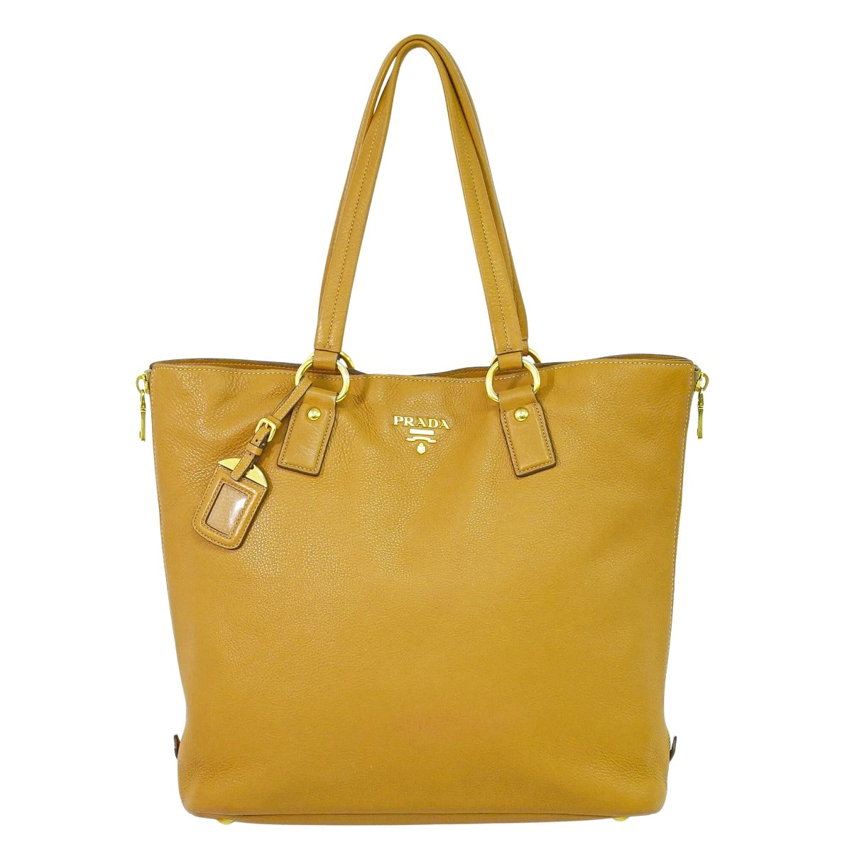 PRADA ショルダーバッグ キャメル