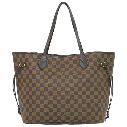 LOUIS VUITTON 旧型 ネヴァーフル MM ダミエ エベヌ トートバッグ N51105