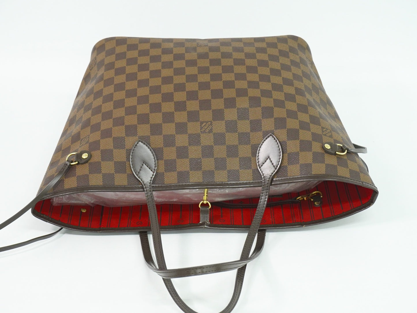 LOUIS VUITTON 旧型 ネヴァーフル MM ダミエ エベヌ トートバッグ N51105