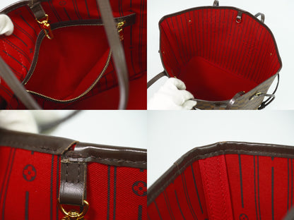 LOUIS VUITTON 旧型 ネヴァーフル MM ダミエ エベヌ トートバッグ N51105