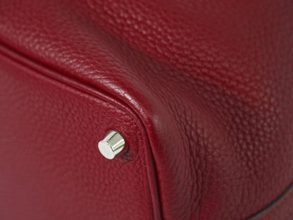 HERMES ピコタンロック PM ハンドバッグ X刻 2016年 ルージュアッシュ