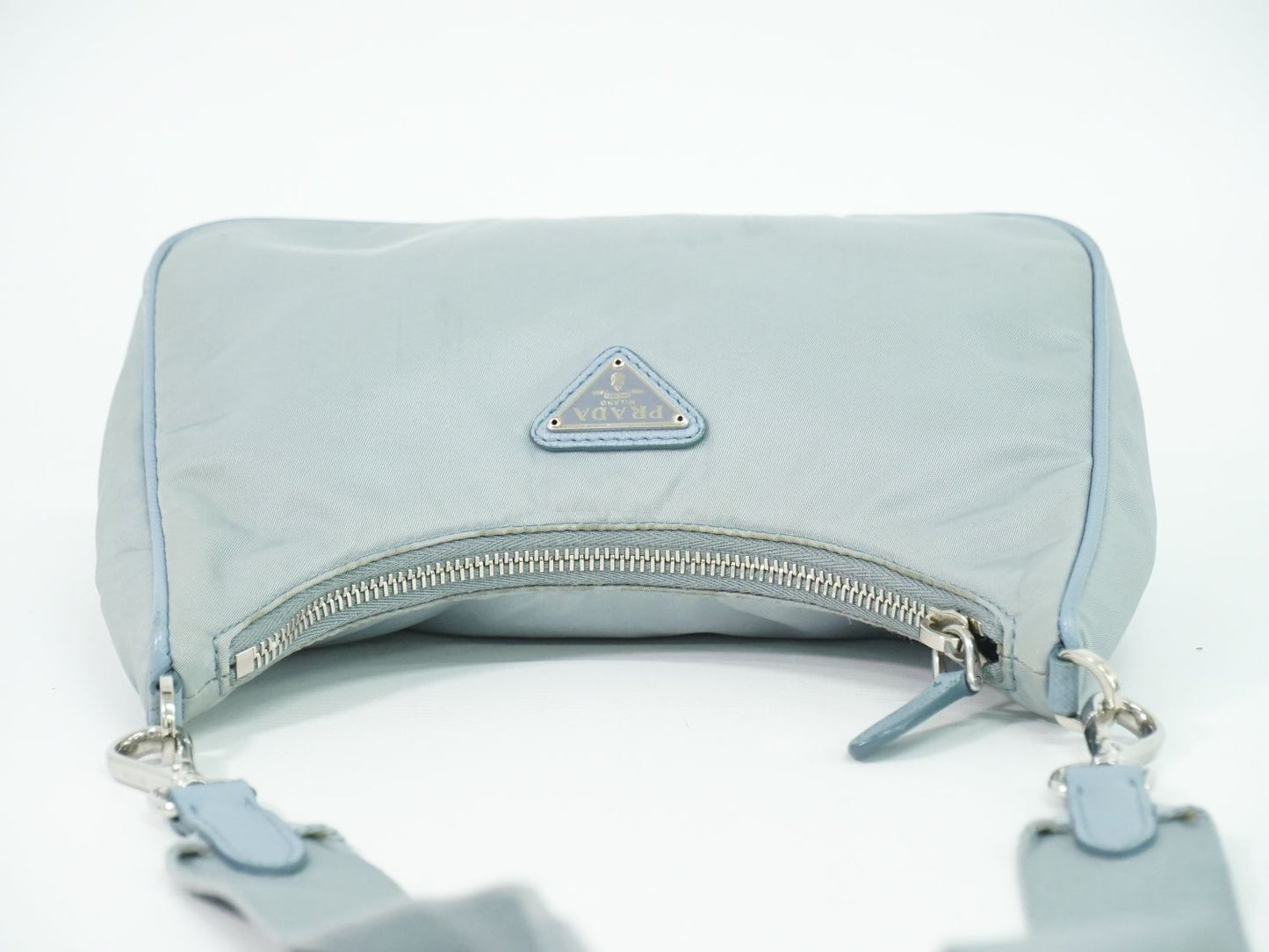 PRADA Re-Edition 2005 ショルダーバッグ ライトブルー