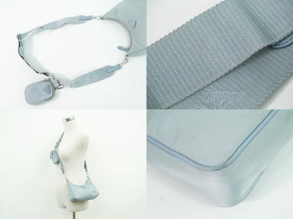 PRADA Re-Edition 2005 ショルダーバッグ ライトブルー