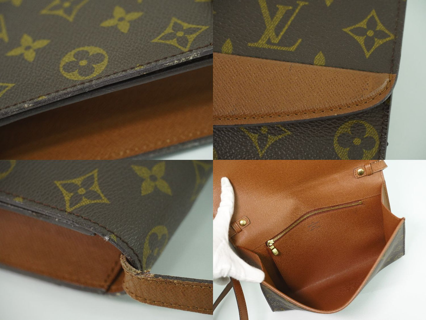 LOUIS VUITTON ボルドー モノグラム 2WAY ショルダーバッグ M51797