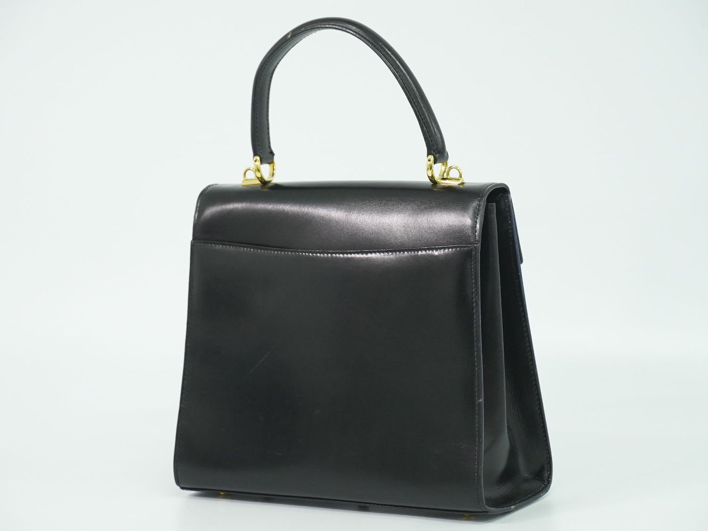 GUCCI レディロック ハンドバッグ ブラック