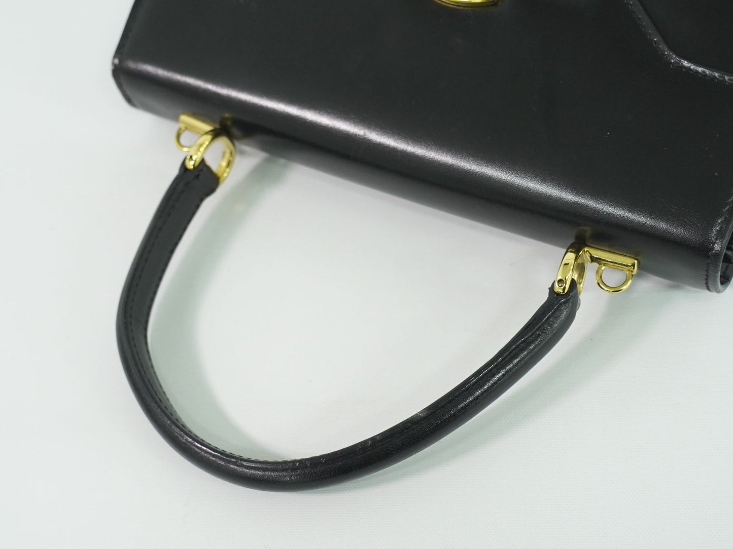 GUCCI レディロック ハンドバッグ ブラック