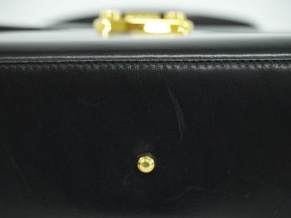 GUCCI レディロック ハンドバッグ ブラック