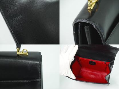 GUCCI レディロック ハンドバッグ ブラック