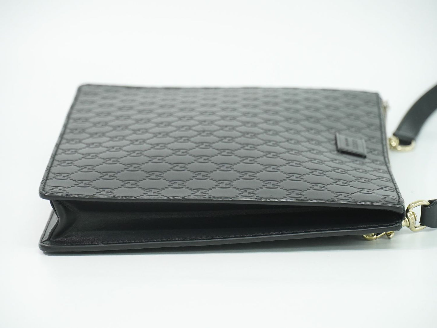 GUCCI グッチシマ レザー 2WAY ショルダーバッグ ブラック 429004