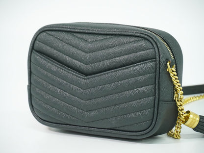 SAINT LAURENT ルー ショルダーバッグ ダークグリーン 612579