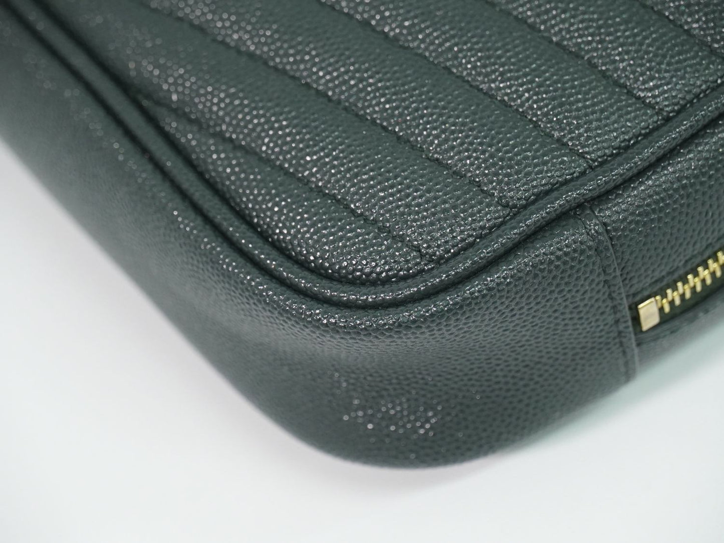 SAINT LAURENT ルー ショルダーバッグ ダークグリーン 612579
