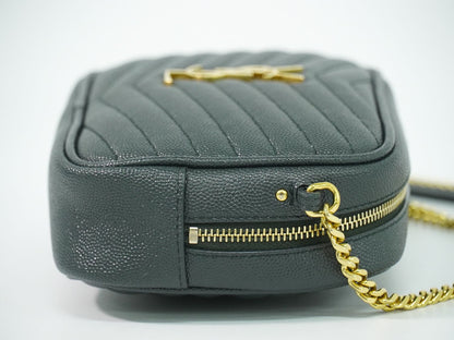 SAINT LAURENT ルー ショルダーバッグ ダークグリーン 612579
