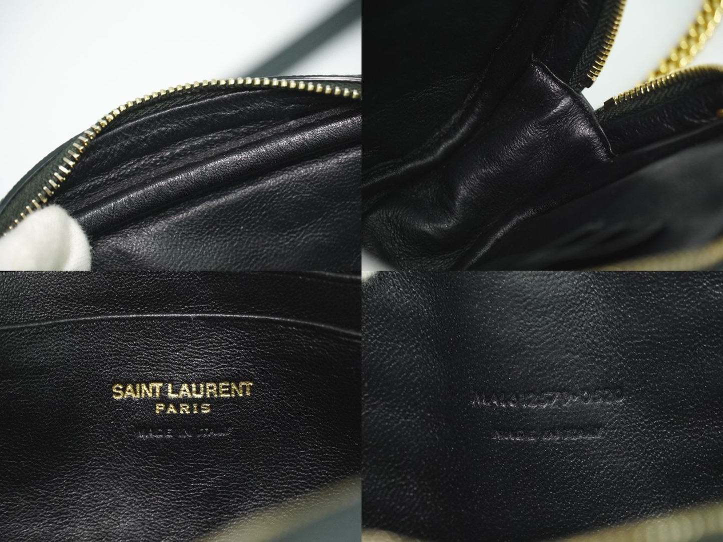 SAINT LAURENT ルー ショルダーバッグ ダークグリーン 612579