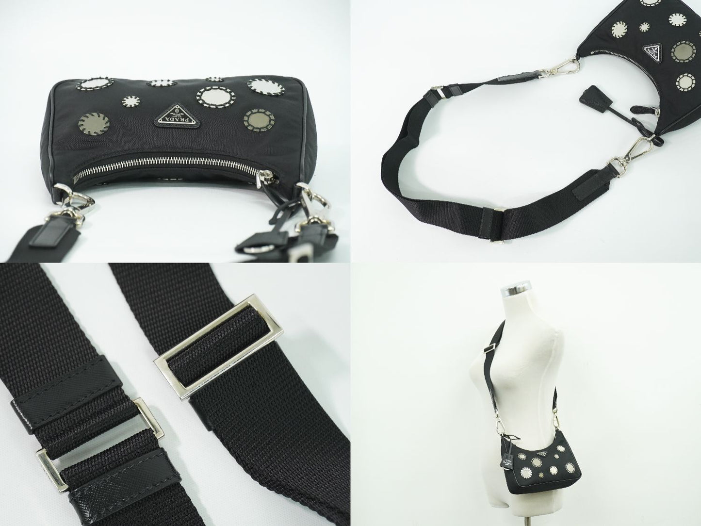 PRADA Re-Edition 2005 ショルダーバッグ ブラック