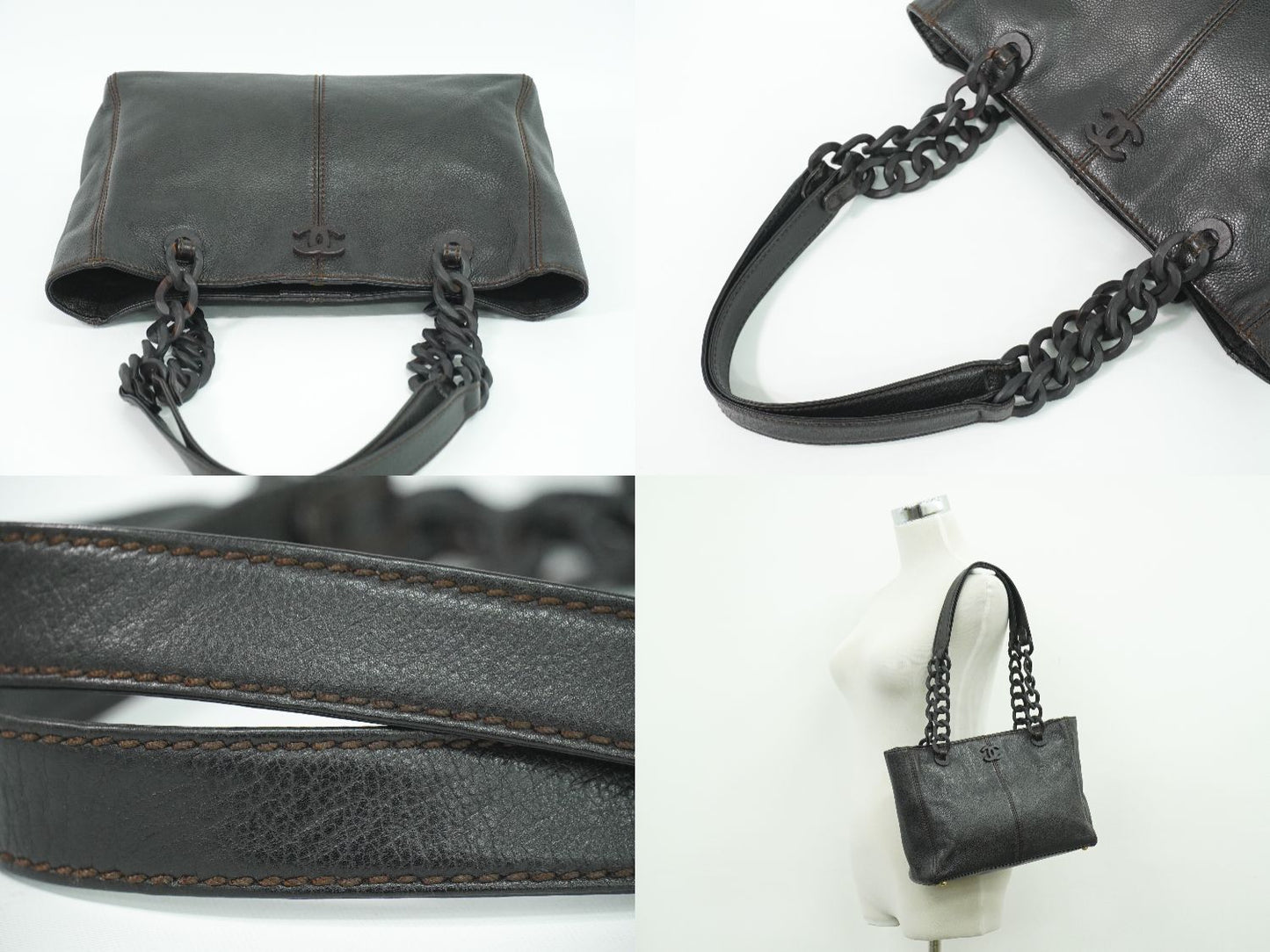 CHANEL ココマーク ショルダーバッグ ブラック