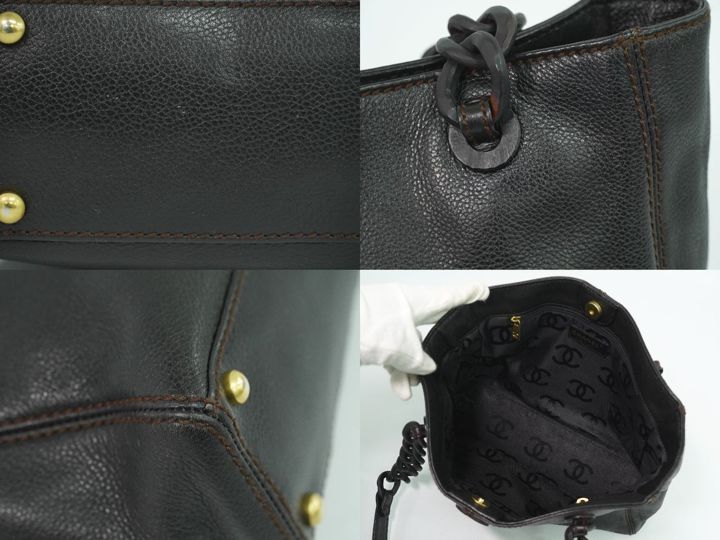 CHANEL ココマーク ショルダーバッグ ブラック