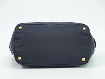 PRADA 2WAY ショルダーバッグ ネイビー BN2531