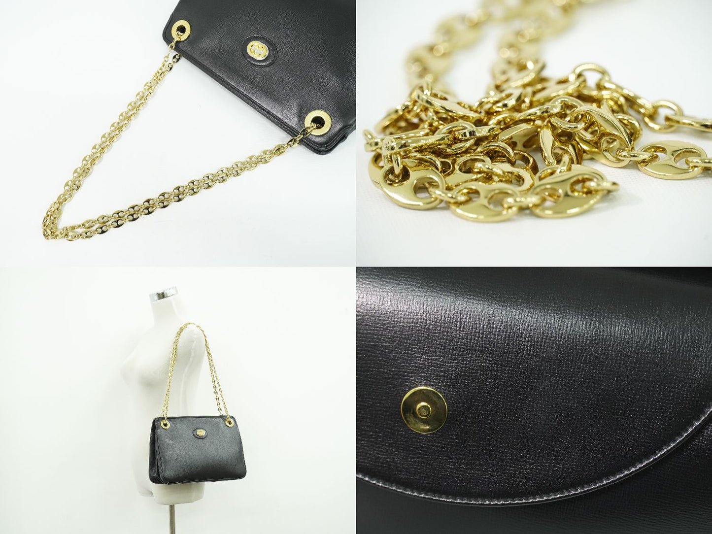 GUCCI マリーナ ショルダーバッグ ブラック 576422