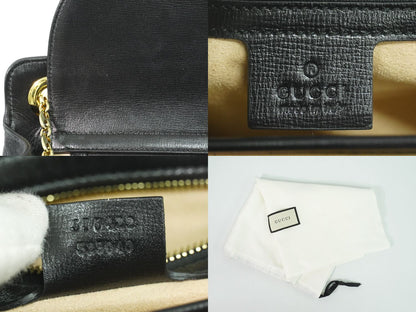 GUCCI マリーナ ショルダーバッグ ブラック 576422
