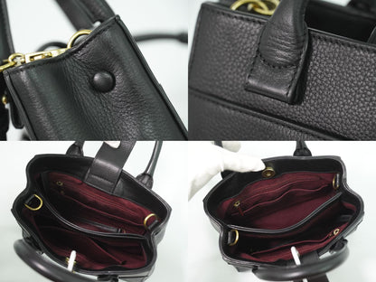 CHANEL ココマーク ネオ エグゼクティブ トート 2WAY ショルダーバッグ ブラック