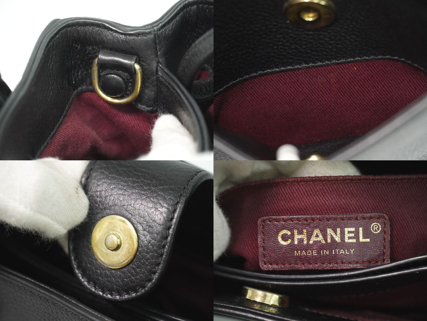 CHANEL ココマーク ネオ エグゼクティブ トート 2WAY ショルダーバッグ ブラック