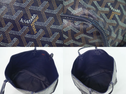 GOYARD アンジュ PM トートバッグ ネイビー