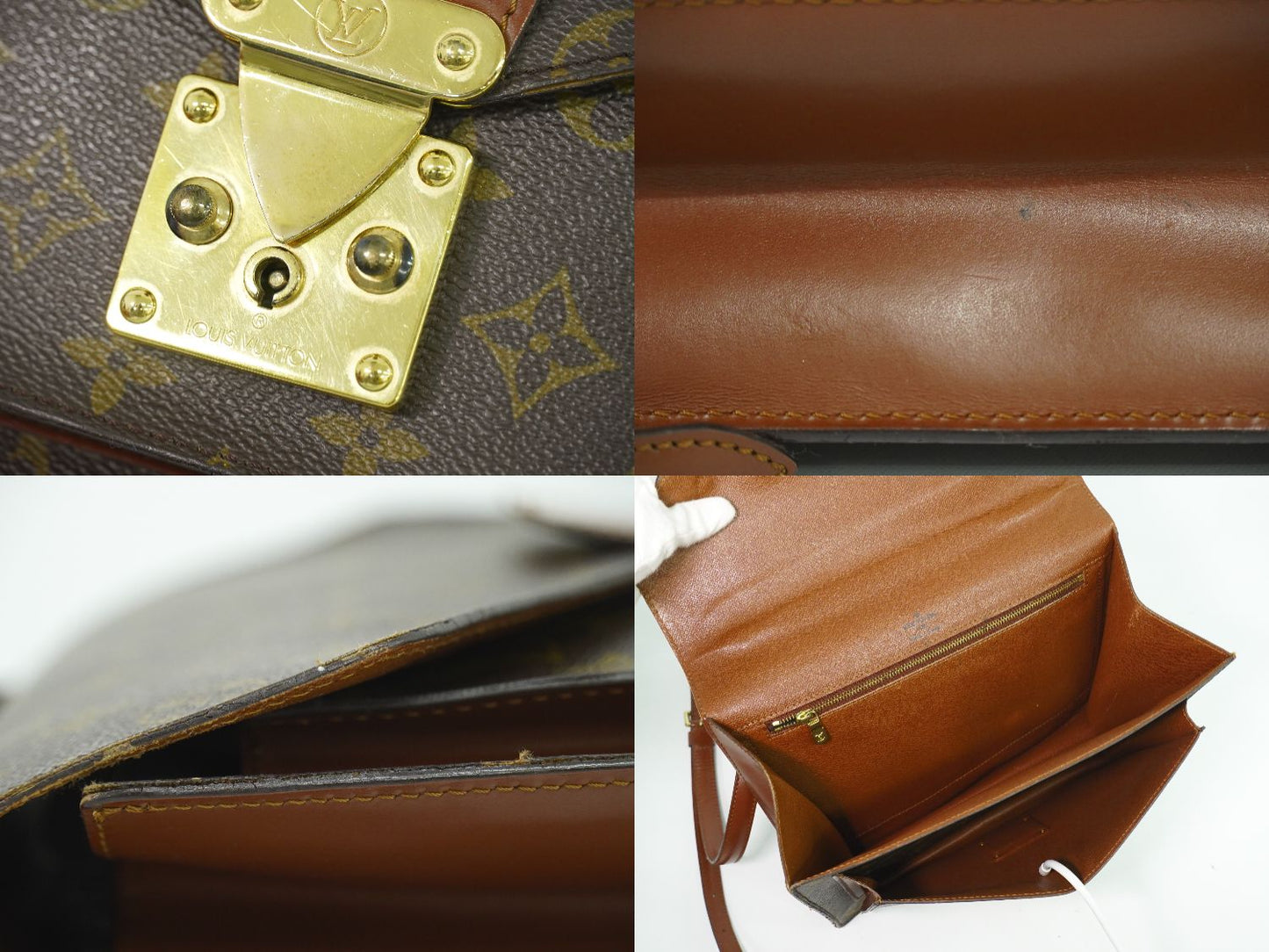 LOUIS VUITTON モンソー モノグラム 2WAY ショルダーバッグ M51185