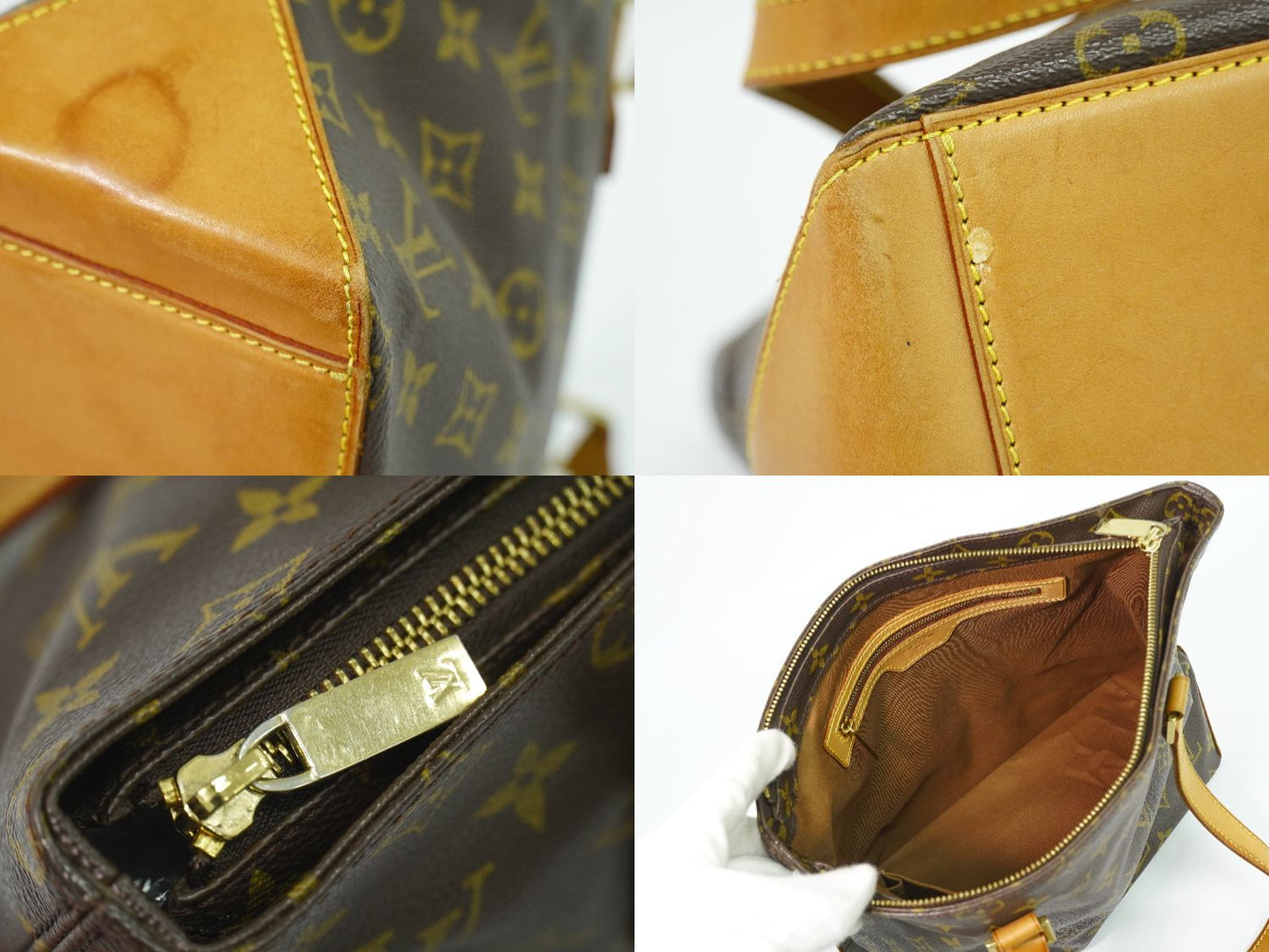 LOUIS VUITTON カバピアノ モノグラム トートバッグ M51148