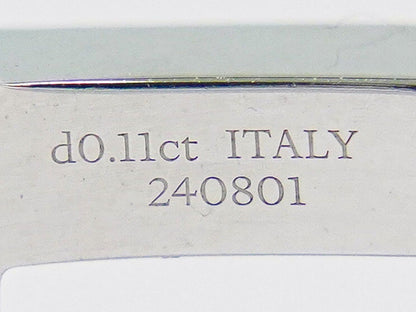 TIFFANY & Co. Tワイヤー ターコイズ ダイヤモンド 0.11ct Au 750 WG ブレスレット ブルー